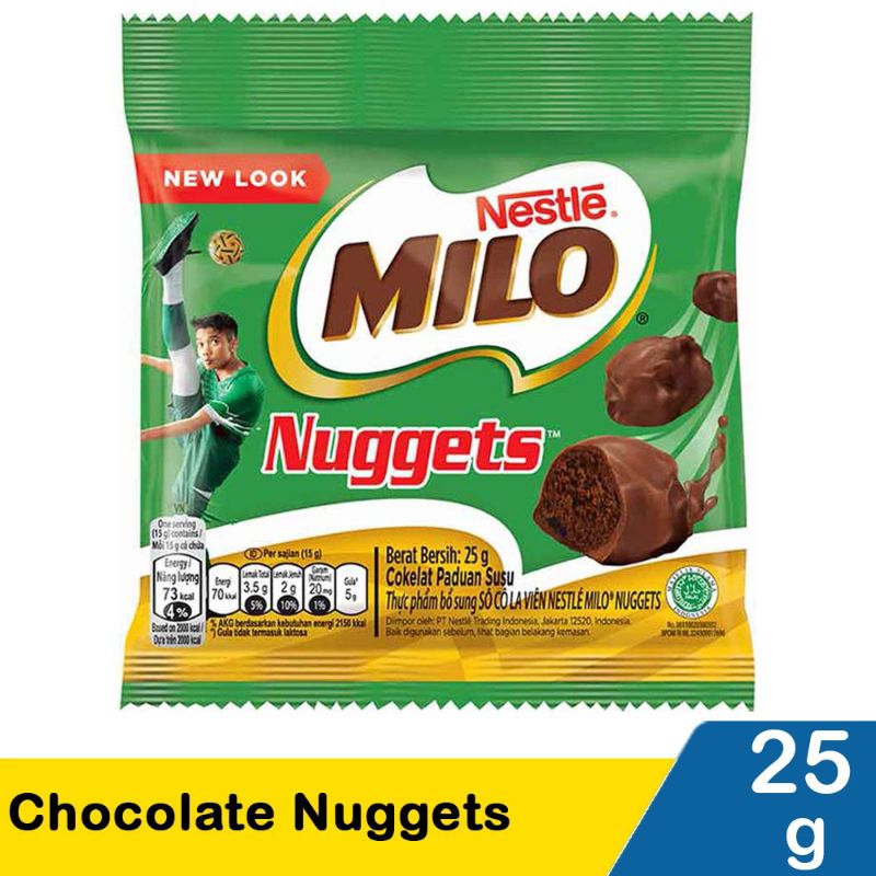 

MILO NUGGETS COKLAT SUSU 25G