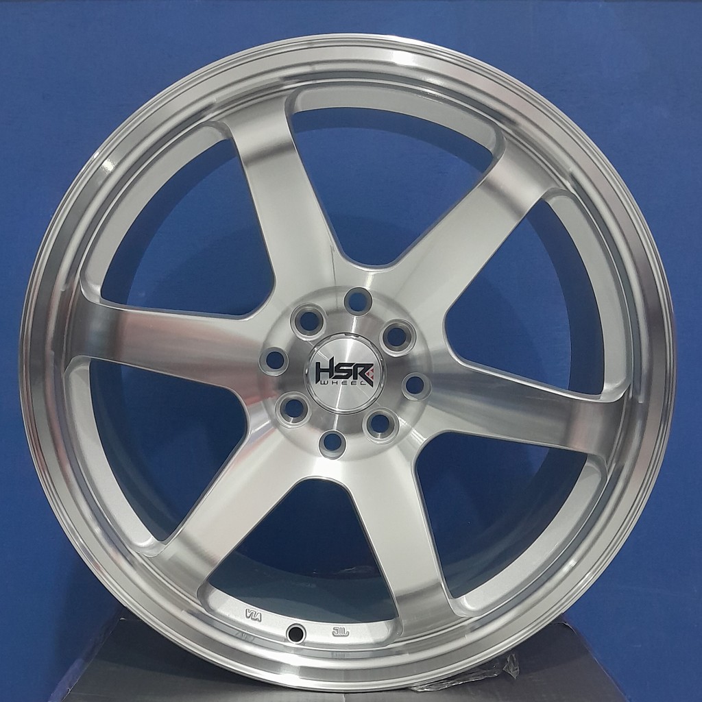 Velg Hsr Celong Ring 17 Type Tokyo Oshu pcd baut 4x100 dn 4x114,3 lebar 5/9 Offset 40/35 warna silve