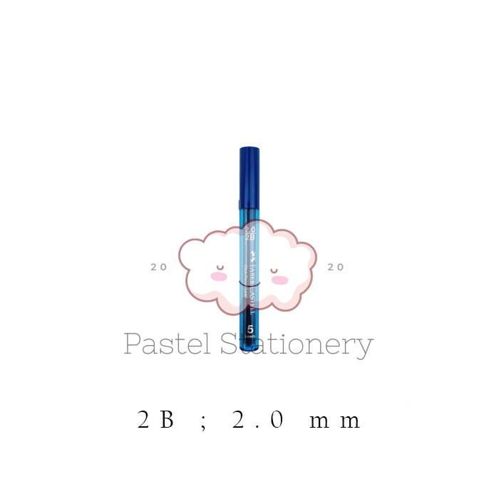 

Refill Isi Pensil Mekanik Faber Castell 2B 2.0mm - Pencil Lead Faber-Castell 2,0 mm