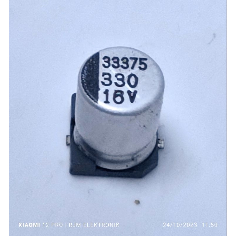 elco smd 330uf 16v