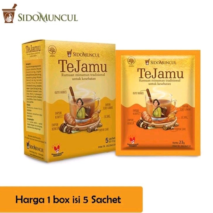 

Sidomuncul TEJAMU Box isi 5 Teh Jamu ala Pak Jokowi