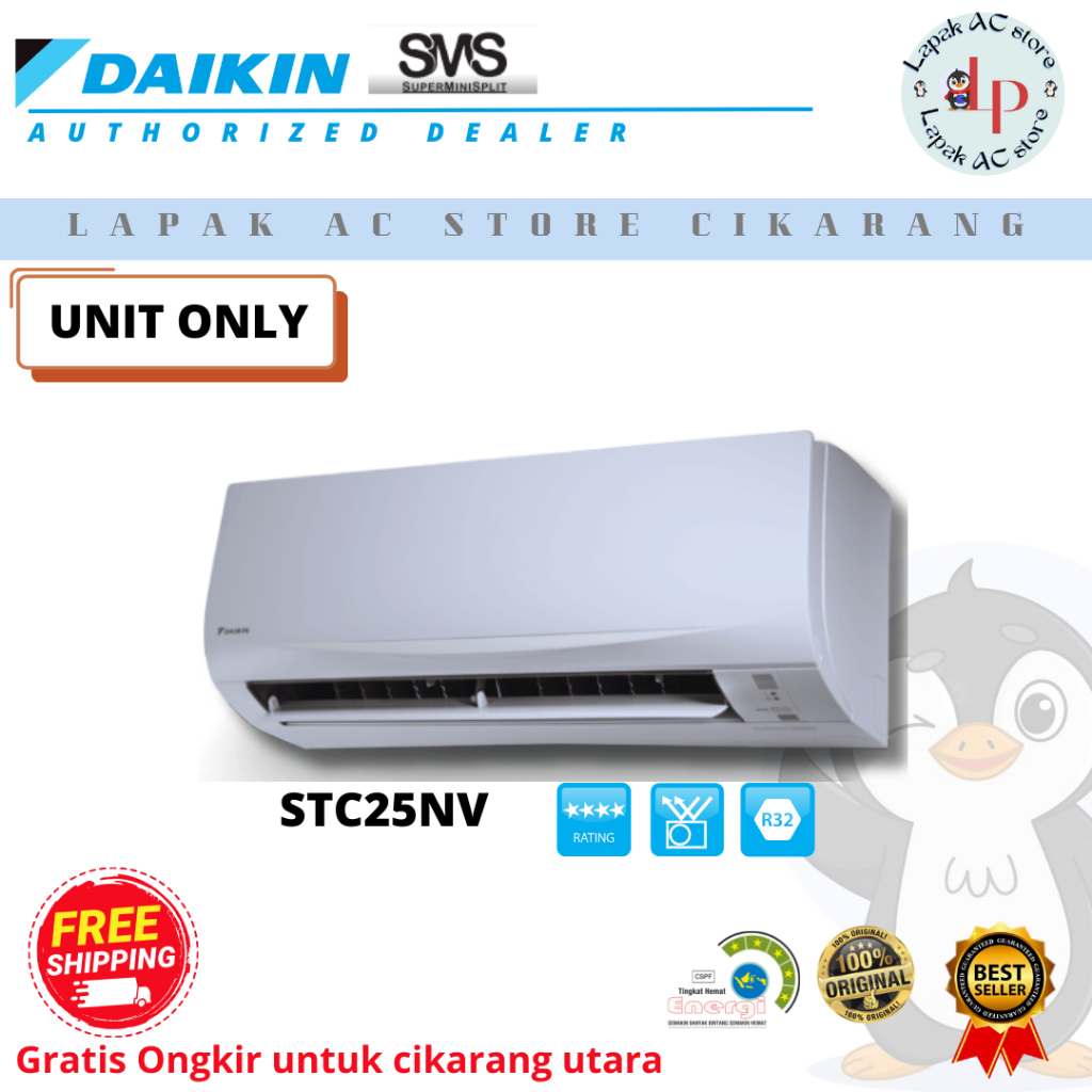 AC Daikin 1 Pk Standard Thailand FTC25NV14 + RC25NV14