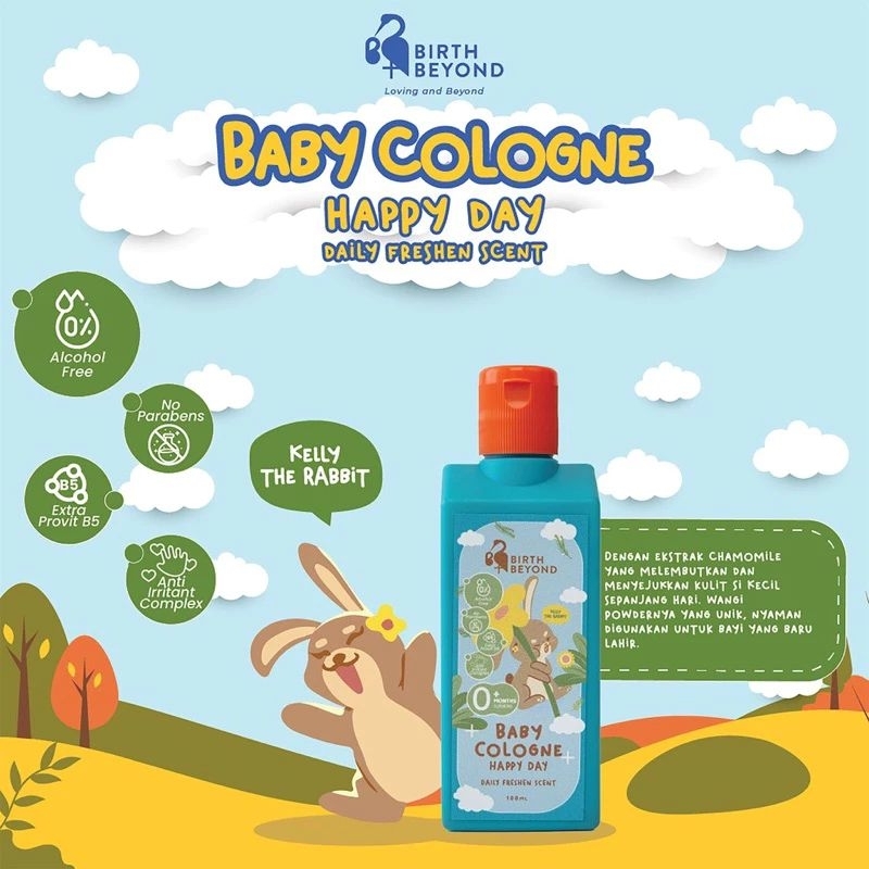 Birth Beyond Baby Cologne / Parfum Bayi Beyond Cipung