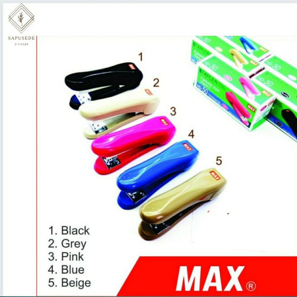 

Staples Max HD- 50 - Colour Varian Pink