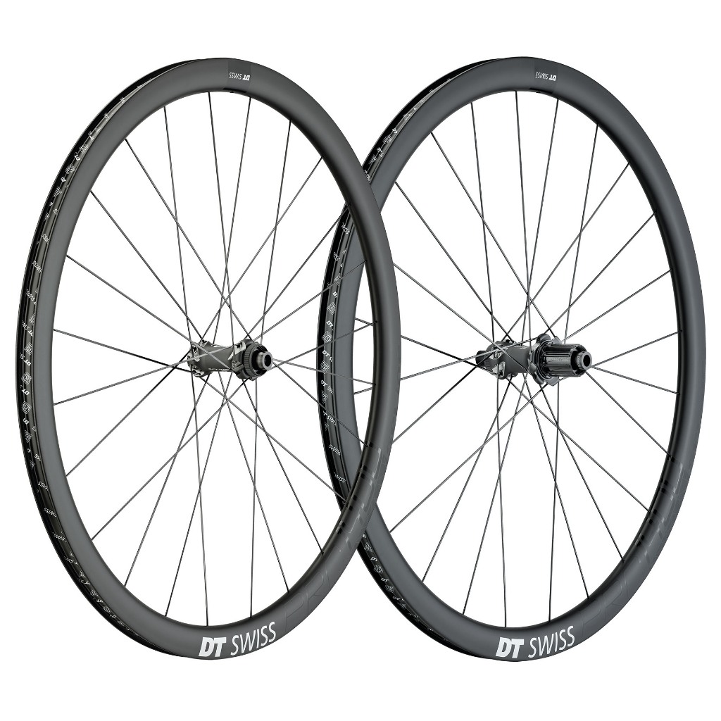 DT Swiss PRC 1400 35 Spline Carbon Climb Wheelset Gravel Road Bike