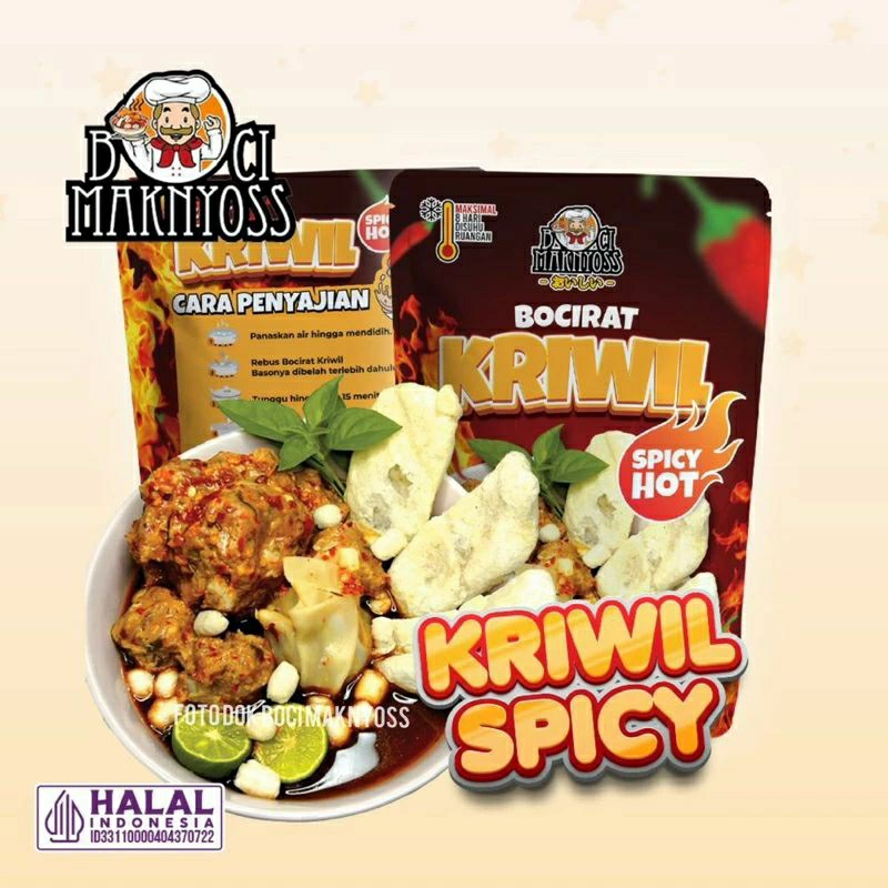 

Bocirat kriwill hot spicy maknyoss