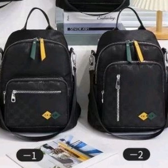 TF4467 Tas Ransel Wanita Tas Ransel 3in1 Motif GD