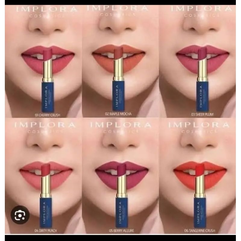 LIPSTIK IMPLORA BPOM IMPLORA LIPSTIK