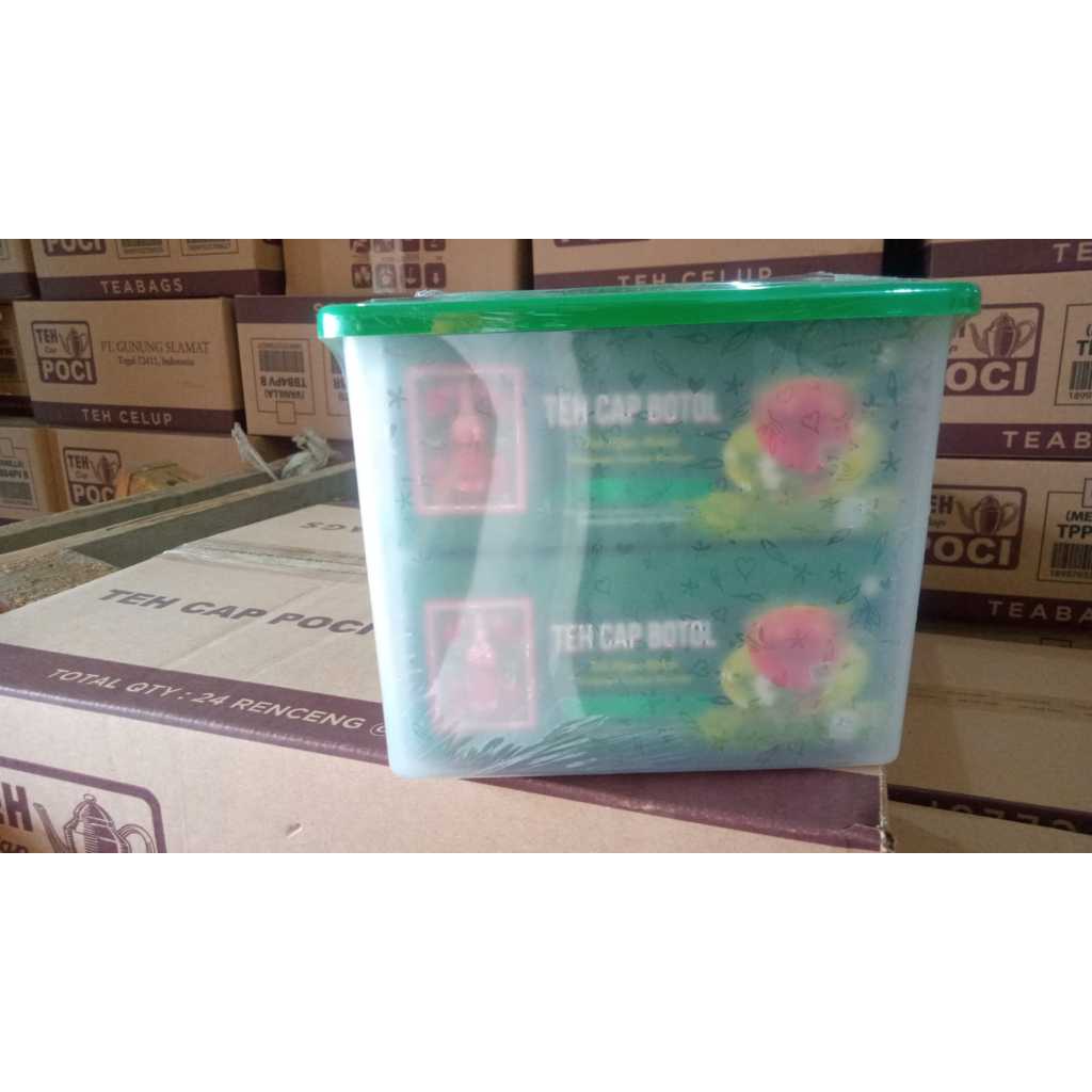 

Paket teh cap botol isi 2 box @25teabags free tempak cantik [Teh Celup Cap Botol Hijau isi 2 box free Tepak Cantik]