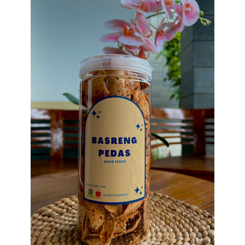 

Basreng Pedas Daun Jeruk 300 gram