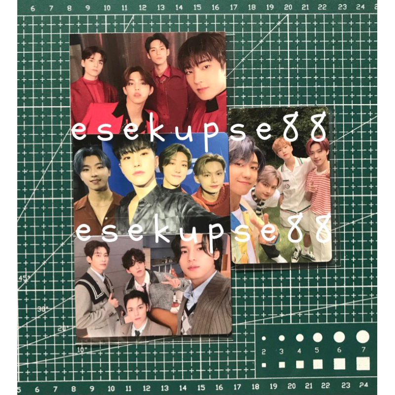 Photocard PC Unit Seventeen Sweatshirt Power Of Love POL, Dicon 101 102 Performance Hip-Hop Unit HHU