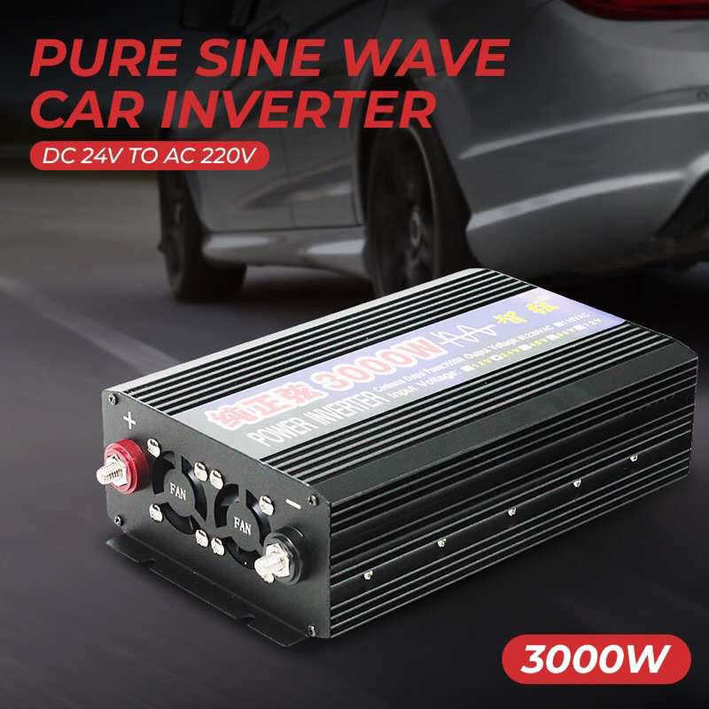 SUNYIMA Power Inverter DC 24V to AC 220V 3000W-SY3000