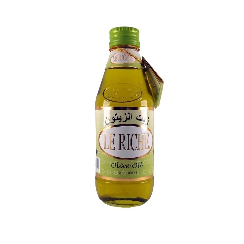 

LE RICHE OLIVE OIL 300ml / MINYAK ZAITUN LE RICHE ORIGINAL