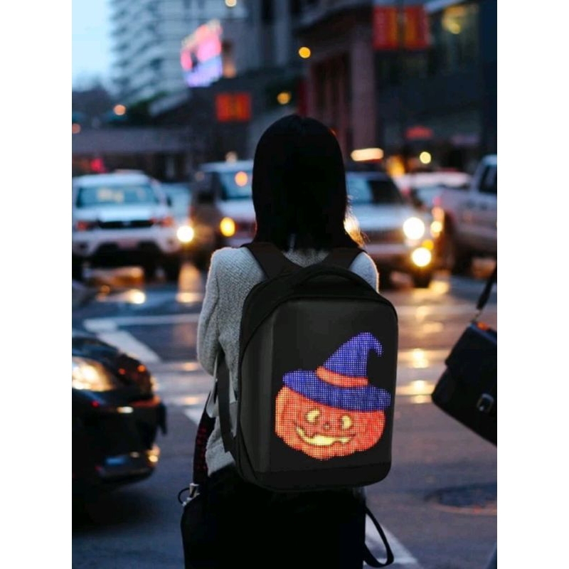 Tas colorful LED backpack childrenbackpack adult backpack