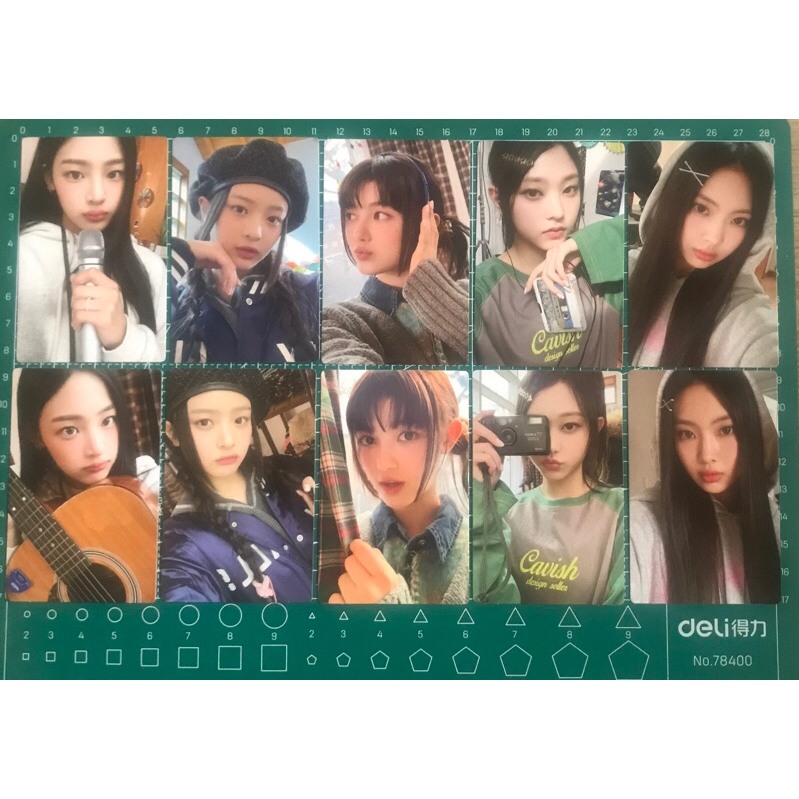 NewJeans Bunnies Camp 2023 Good music bring us together Minji Hanni Danielle Haerin Hyein photocard 