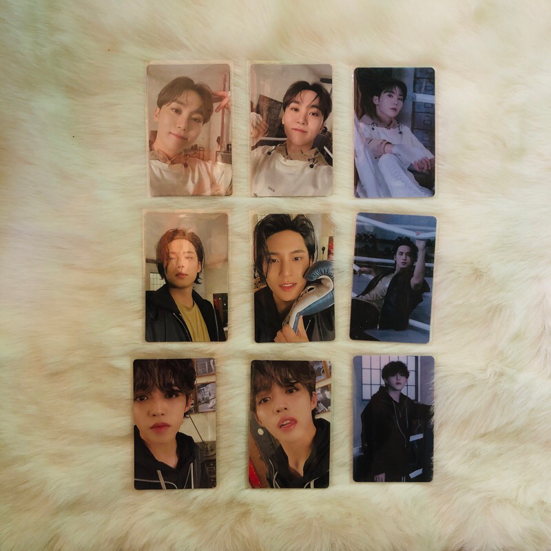 Photocard Mingyu Scoups Seungkwan fml weverse