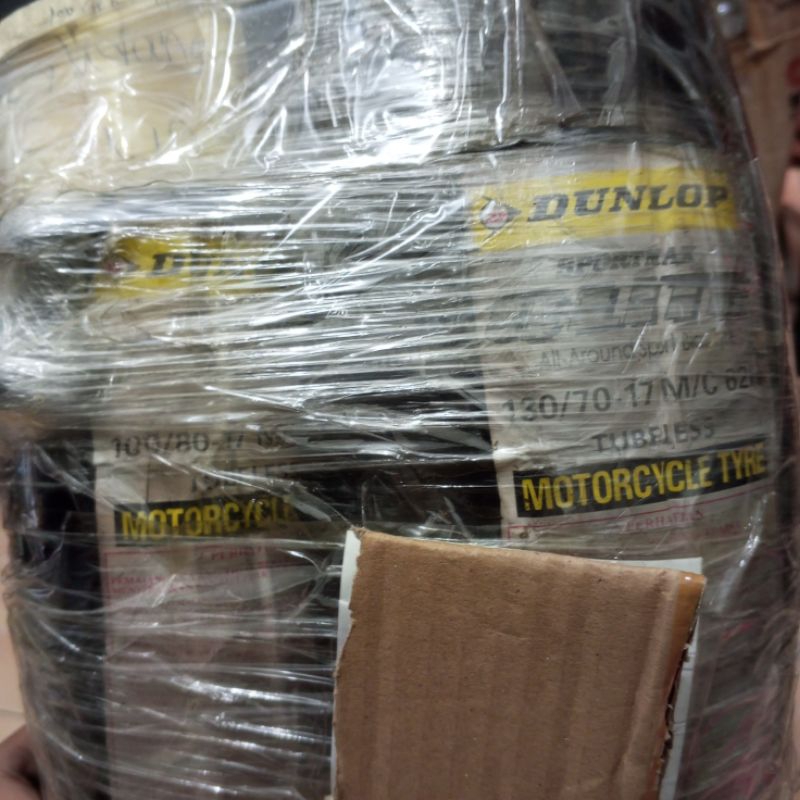 Ban motor Dunlop Sportmaxx Qlite 100/80-17 & 120/70-17