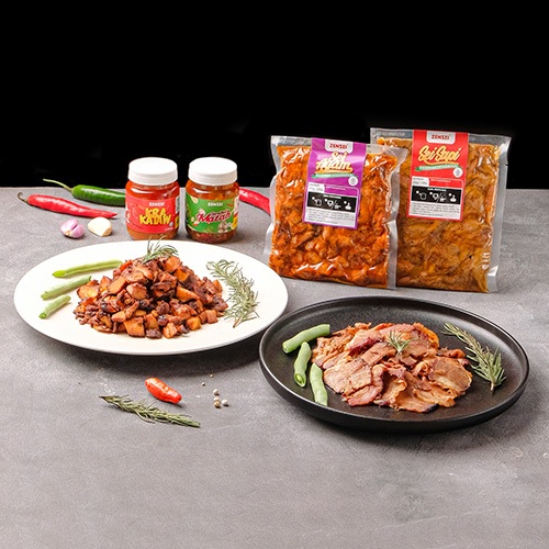 

Paket Komplit Sei Sapi Asap 250gr + Sei Ayam Asap 250gr + Sambal Matah + Sambal Krakataw