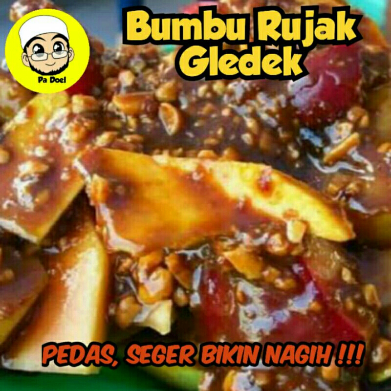 

Bumbu Rujak Pedas Gledek Pa Doel 250 gram