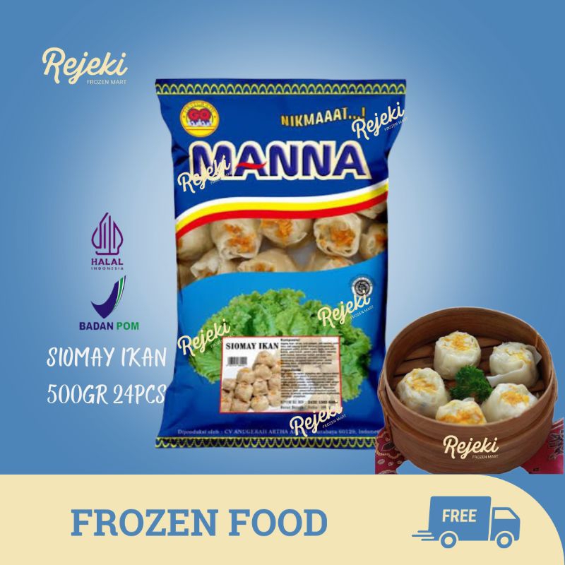 

Go Manna Siomay Ikan 500gr 25pcs - Rejeki Frozen Moyo