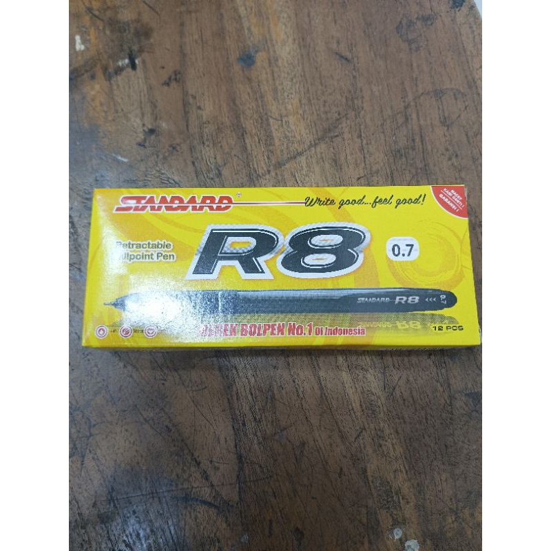

pulpen.standard.R8.0.7mm.isi 12pcs