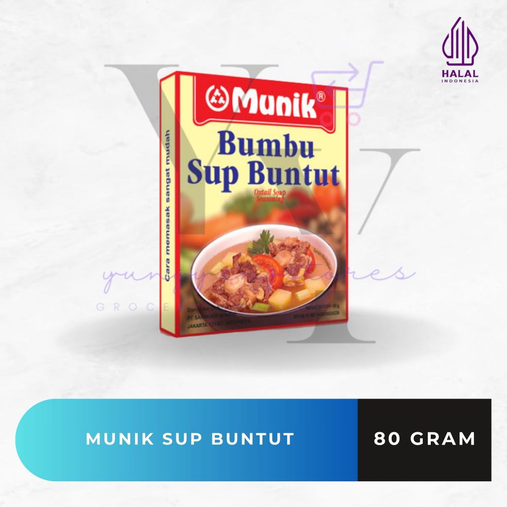 

Munik Bumbu Sup Buntut / Oxtail Soup Seasoning 80 gram