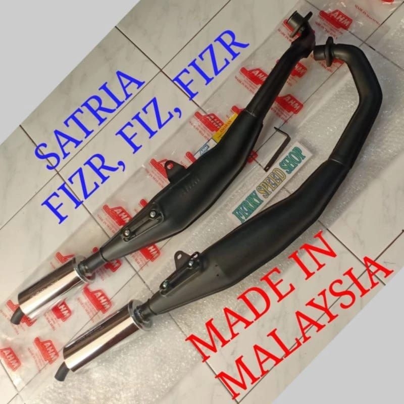 KNALPOT AHM SUZUKI SATRIA 2 TAK HIU/KNALPOT AHM ASLI MALAYSIA