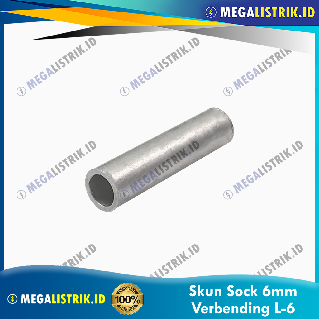 VERBENDING KABEL 6MM / SKUN SOK 6 MM / SOCK / SKUN SOX CONNECTOR L-6 / L6