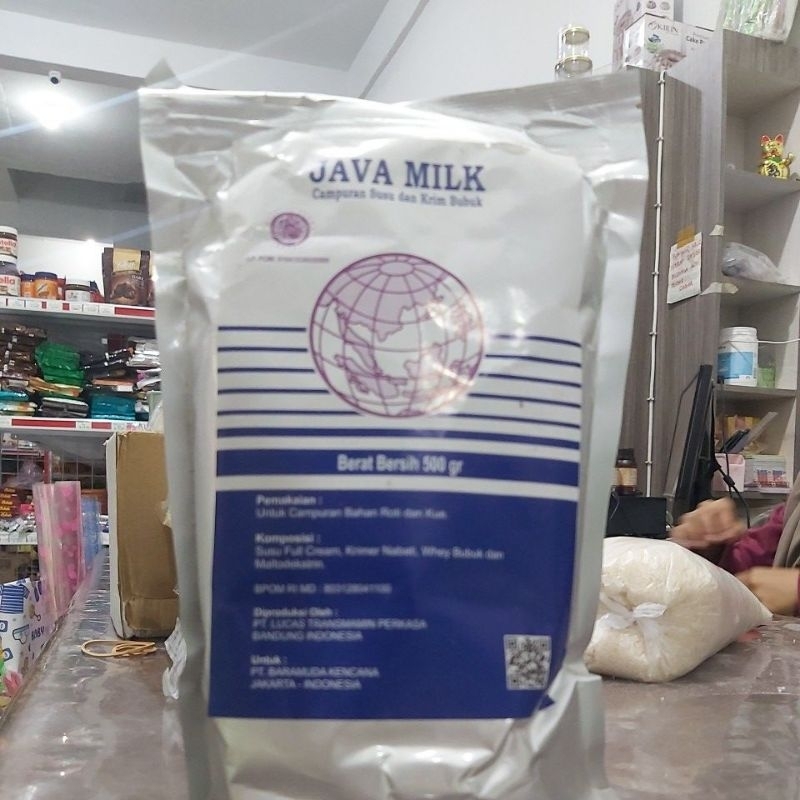 

susu bubuk java kemasan 500 g