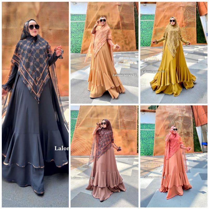 GAMIS SYAR'I LALOMO 12 BY BAENETTA