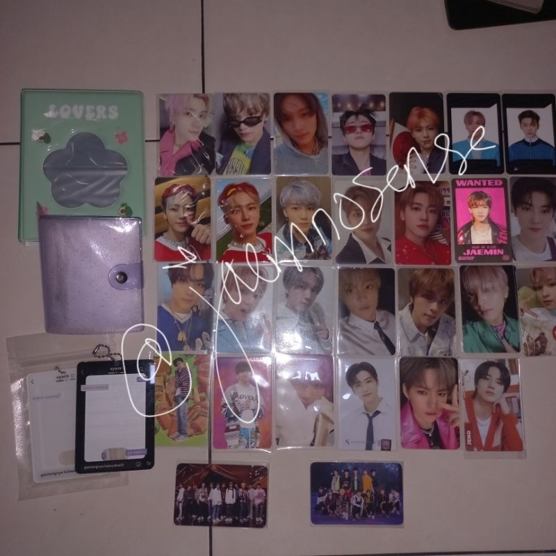 Photocard PC nct murah wts aab jaemin pop es nagent agent haechan hendery yoshi treasure nct wayv