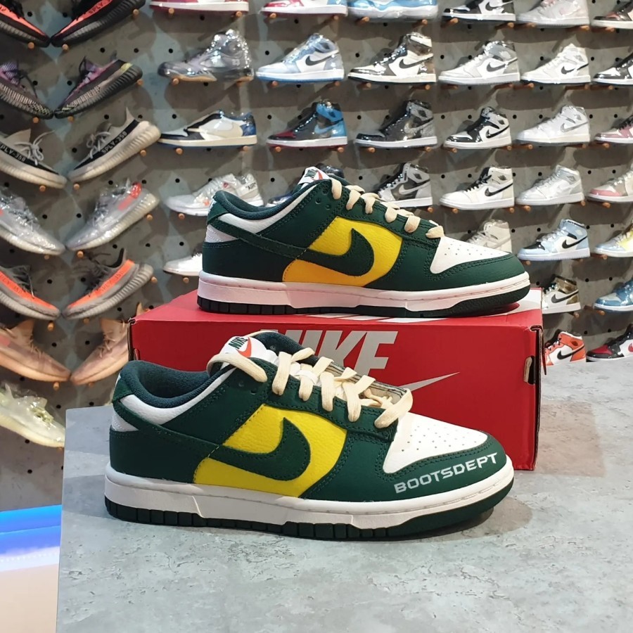 Nike Dunk Low W Noble Green/Yellow (100% Original)