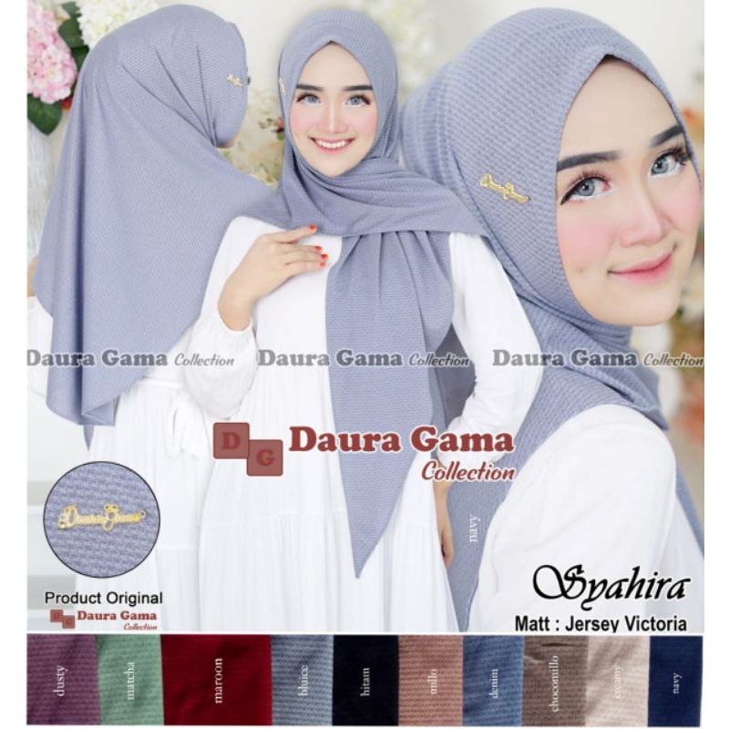 Hijab bergo pasmina instan SAHIRA DAURA GAMA