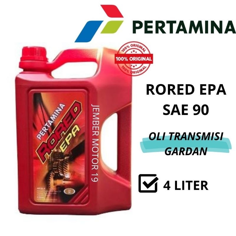OLI PERTAMINA/ OLI TRANSMISI GARDAN RORED EPA SAE 90 4 LITER