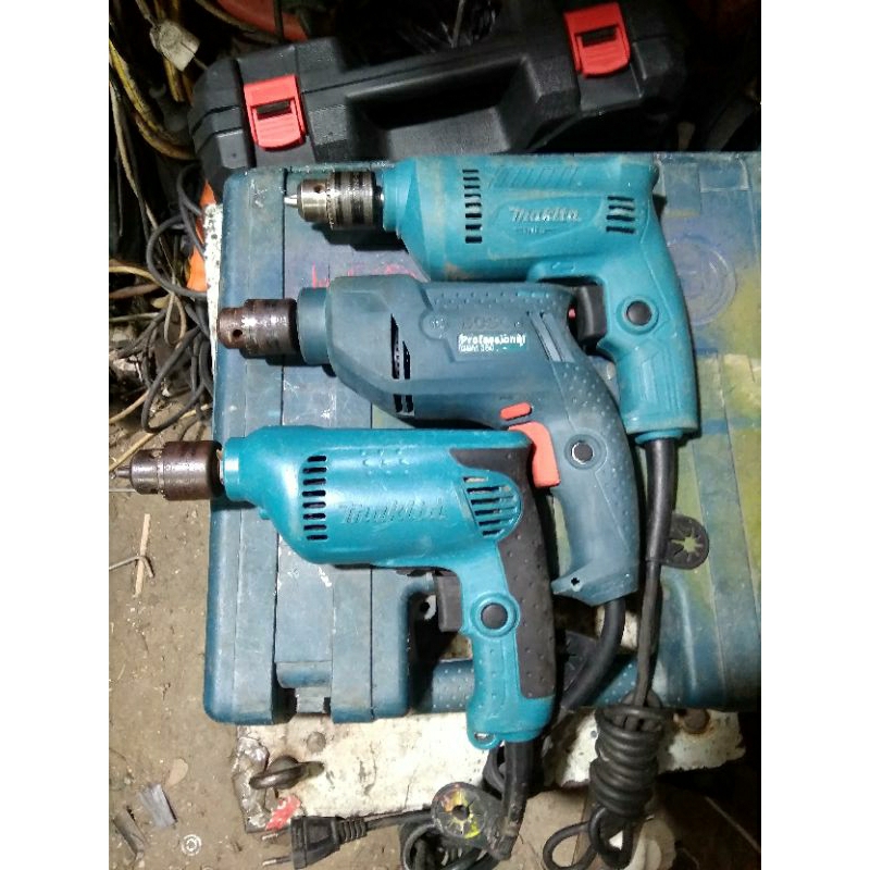 BOR BOSCH GBM 350& MAKITA 6411 10mm SECOND ORIGINAL MULUS NORMAL