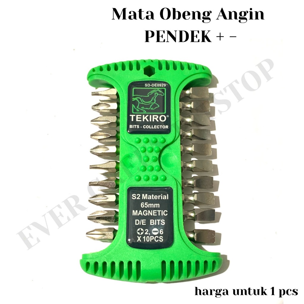 MATA OBENG ANGIN TEKIRO Plus Min untuk BOR LISTRIK Bor Tangan