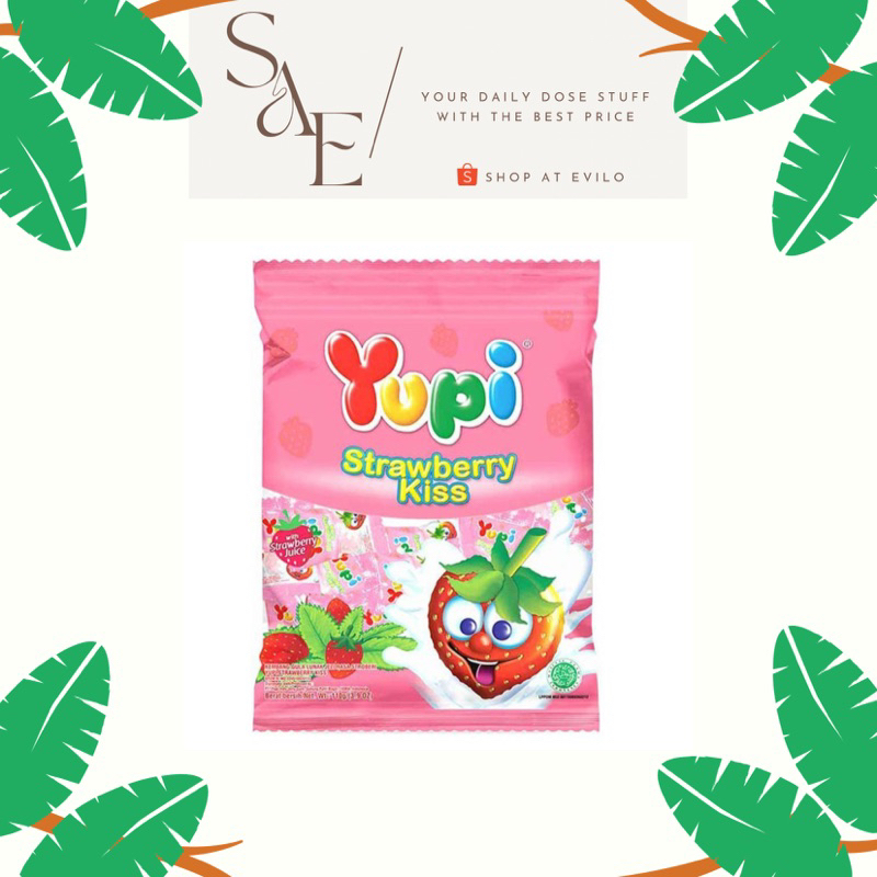 

Yupi Strawberry Kiss 110 gr