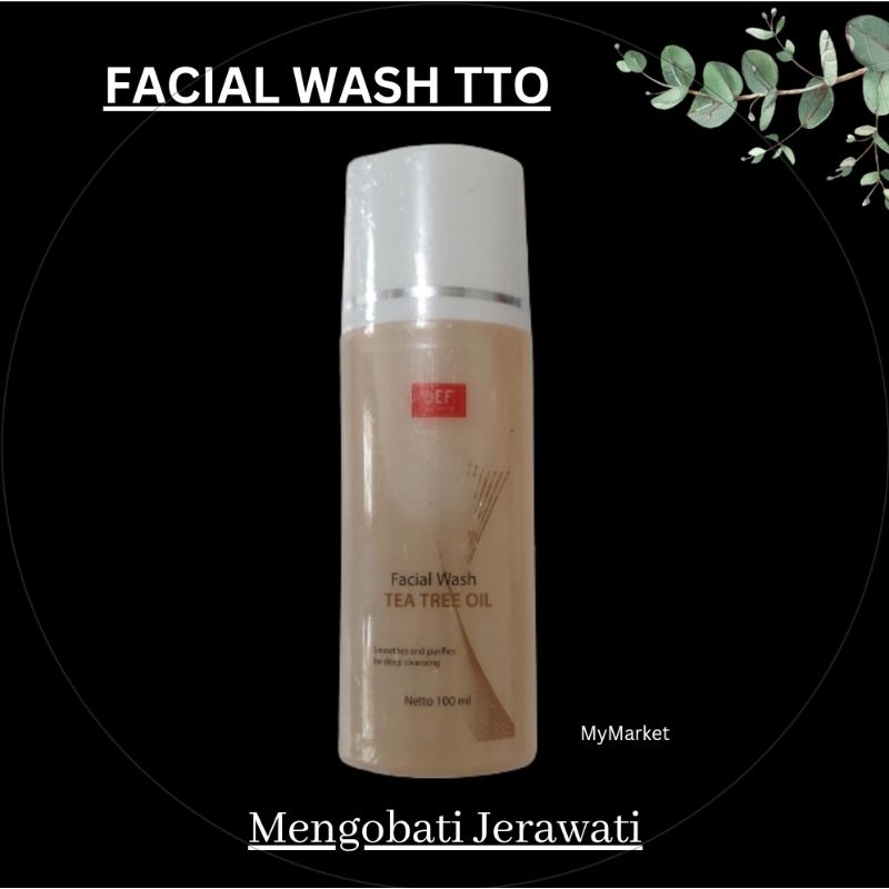 DEF FACIAL WASH TEA TREE/TTO Sabun jerawat