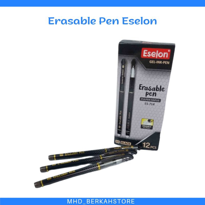 

Erasable Pen Eselon | Bulpen Hapus Eselon | Pena Bulpen Pen Hapus Erasable Pen