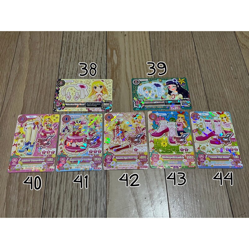 ORIGINAL AIKATSU CARD ANGELY SUGAR EDITION