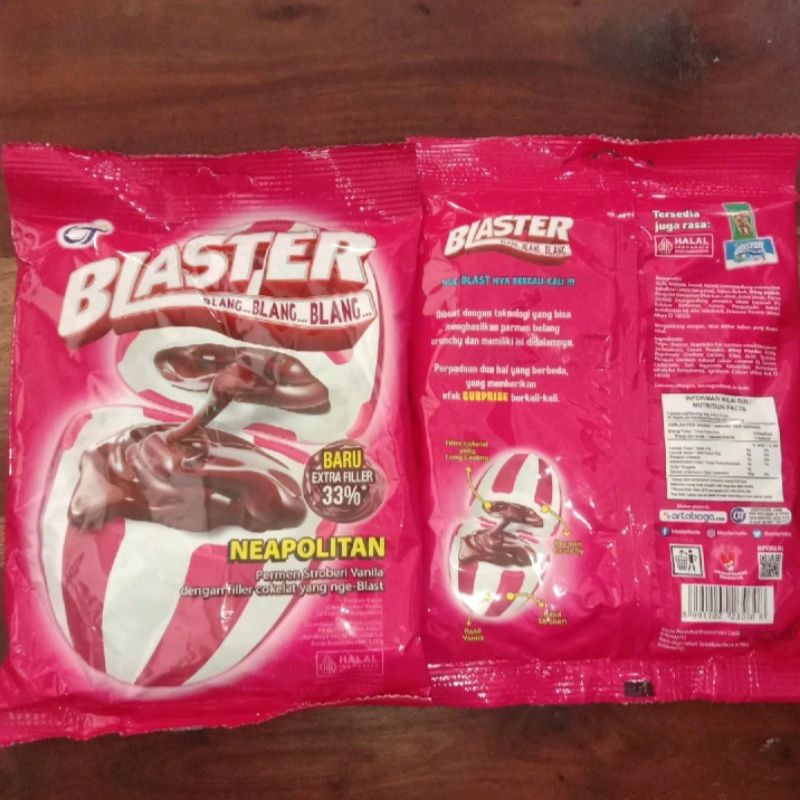 

Blaster Neapolitan 125gr, Blaster Sukocok 125gr