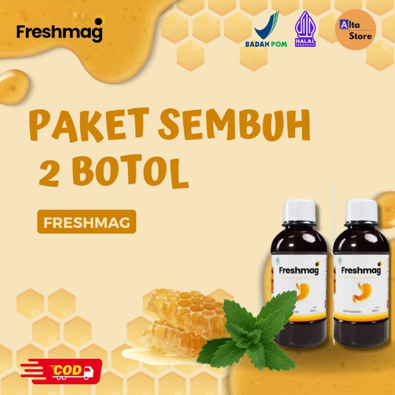 

[Paket 2 Botol] Freshmag Madu Lambung Atasi Maag dan Gangguan Pencernaan Balikpapan