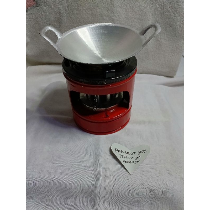 Kompor Minyak Tanah dan Wajan Mini