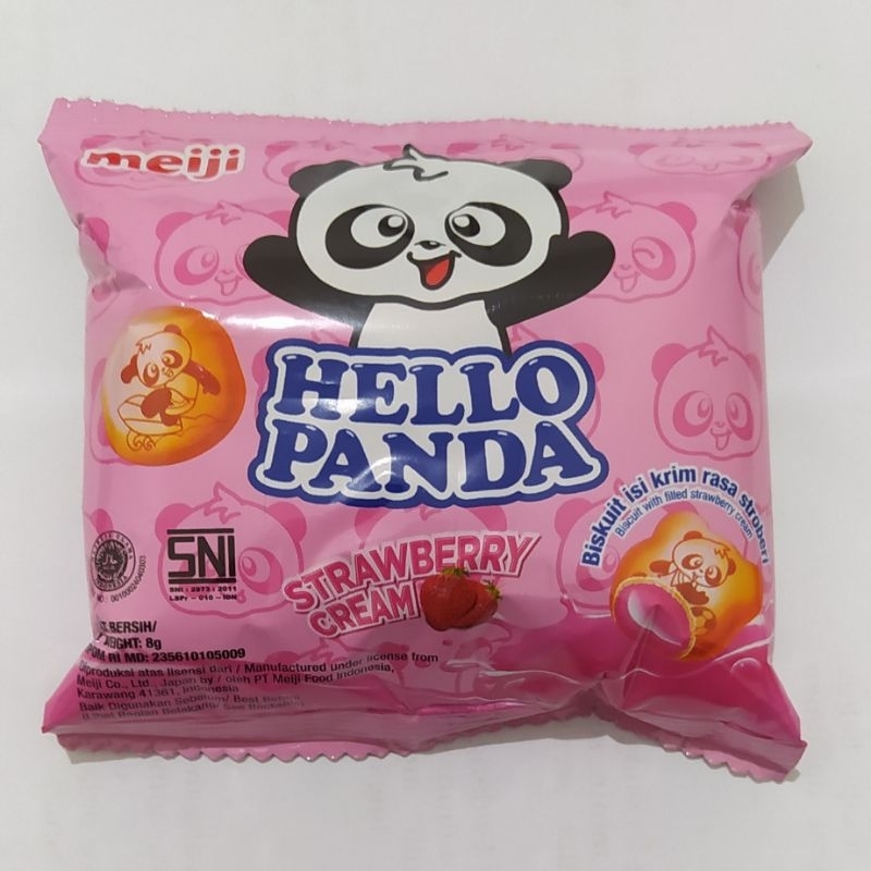 

Hello Panda 8 gr atau hellopanda 1rb rasa strawberry cream