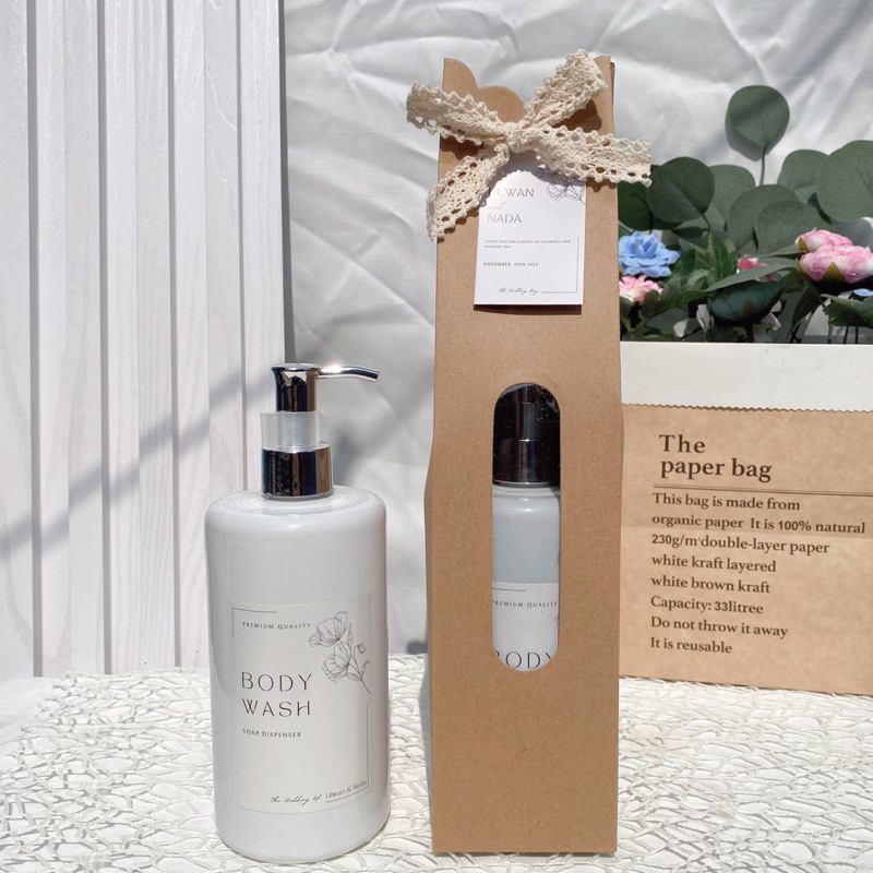 souvenir wedding aesthetic souvenir pernikahan soap dispenser