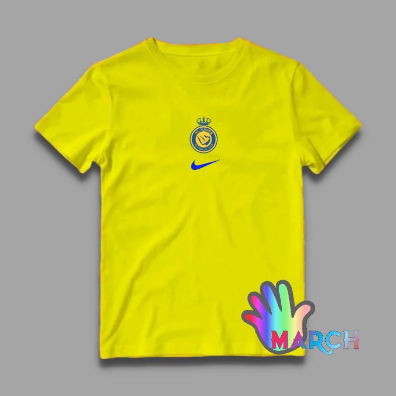 KAOS TSHIRT AL NASSR / KAOS AL NASSR CR7 / KAOS BOLA AL NASSR / KAOS BAJU TSHIRT SPORTY KASUAL / TSH