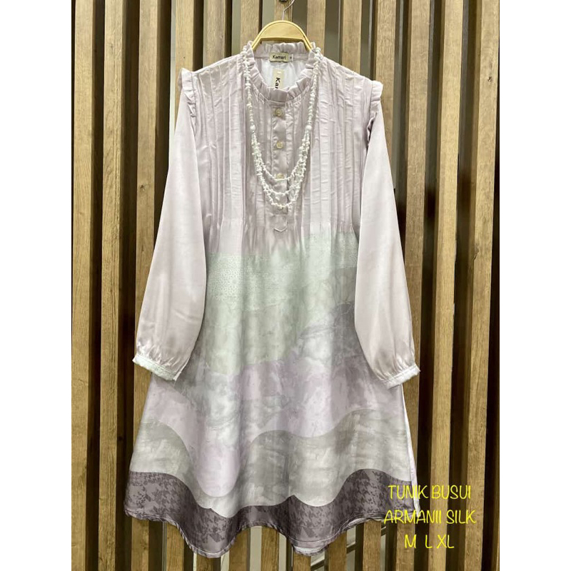 Tunik Busui Armani Silk by Kamari