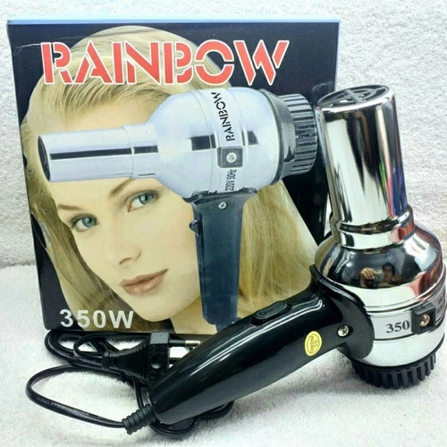 Hair Dryer Rainbow - Alat Pengering Rambut 350/850W Hairdryer Anjing Kucing Low Watt Kecil Murah