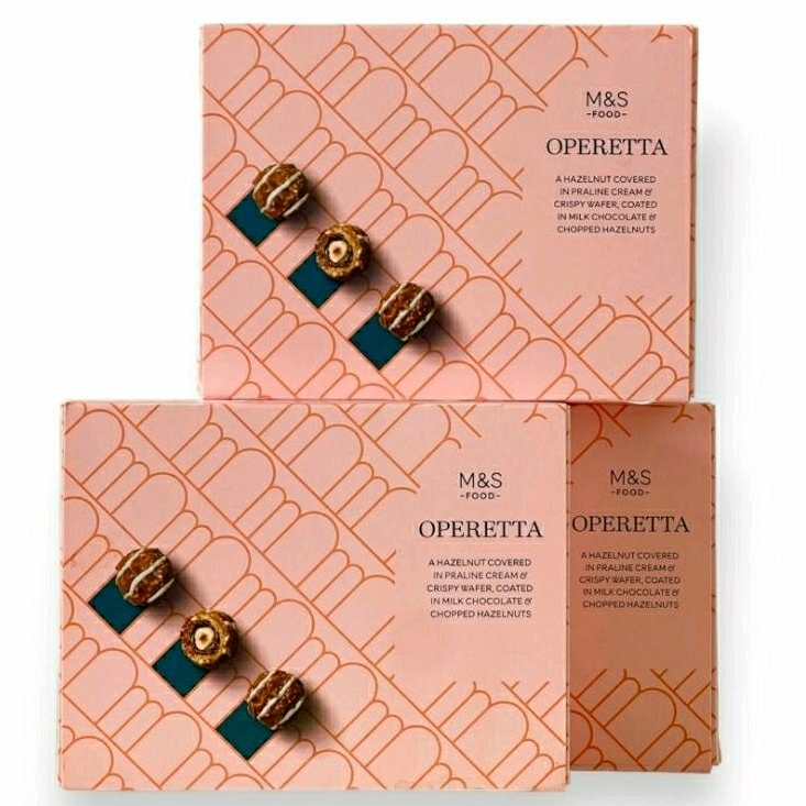 

MARKS & SPENCER M&S Operetta Milk Chocolate Coated Hazelnuts 150g