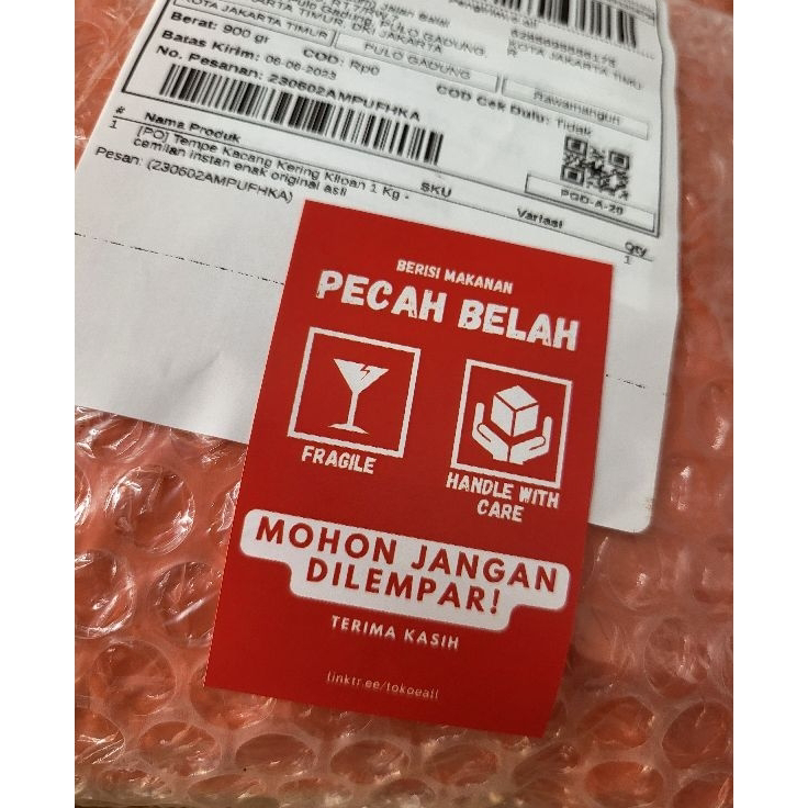 

Bayar Di Tempat Tempe Kacang Kering 200 gram - cemilan instan enak original asli